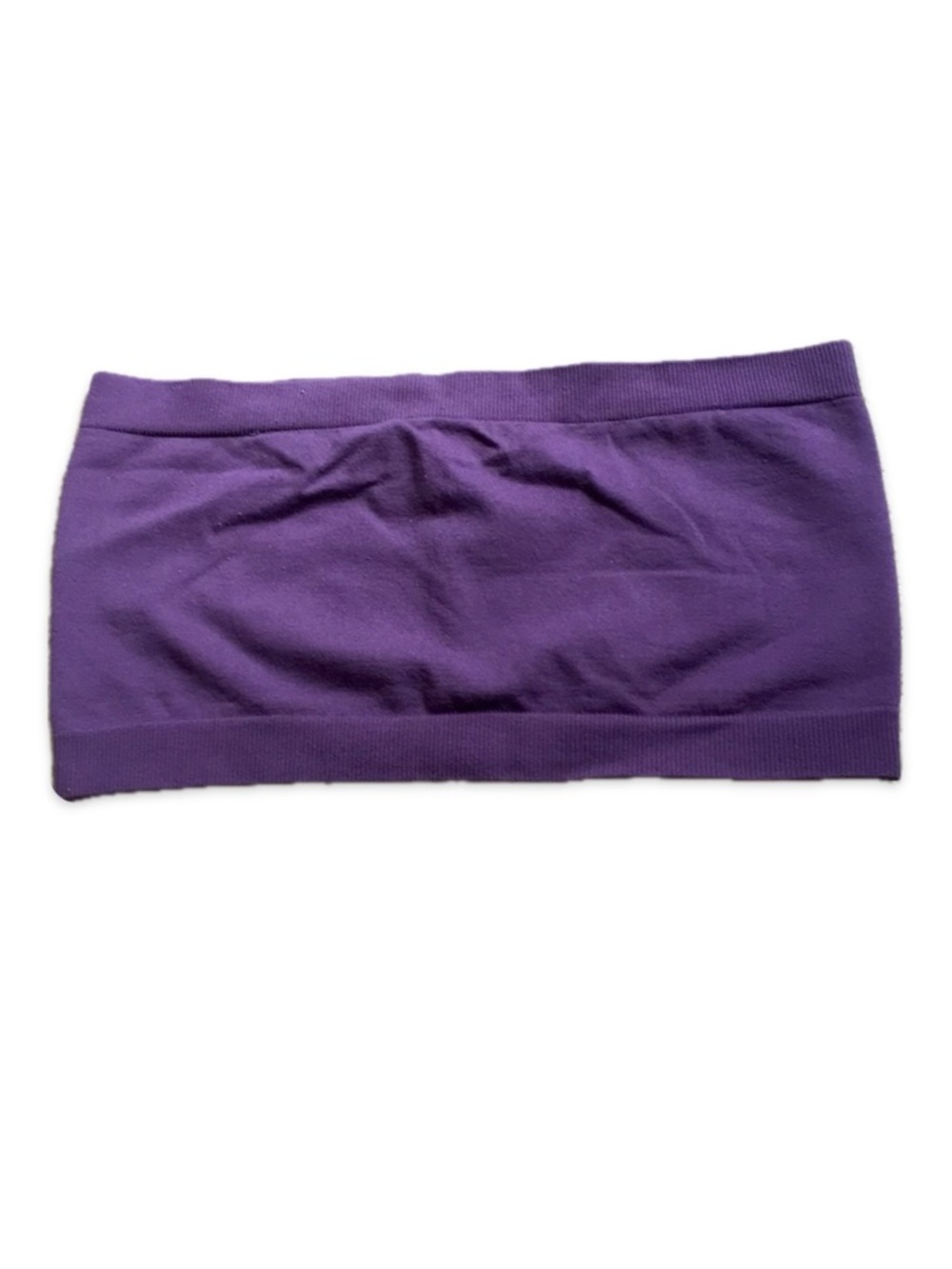 2/$20 Seamless Strapless Bandeau Bra Purple  Tube M